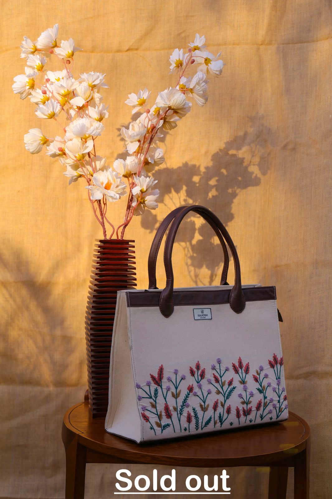 Floral Encast Platter